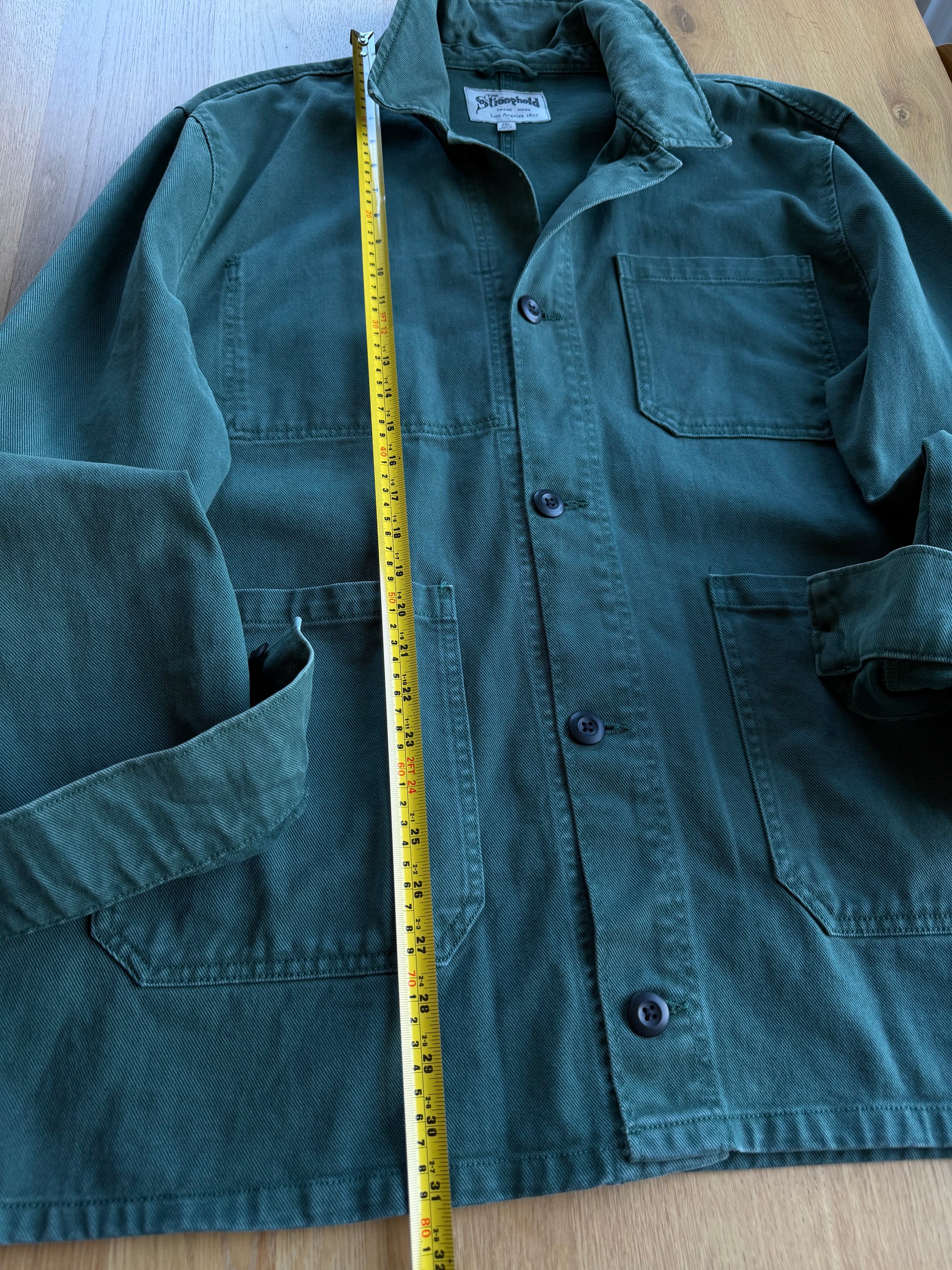 The Stronghold Green Chore Jacket, size XXL