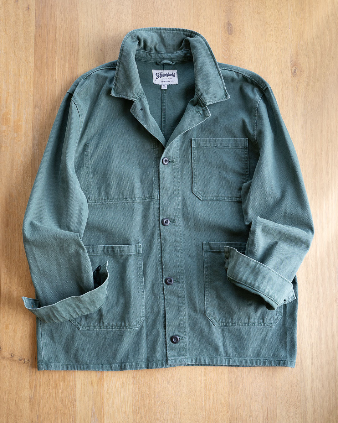 The Stronghold Green Chore Jacket, size XXL