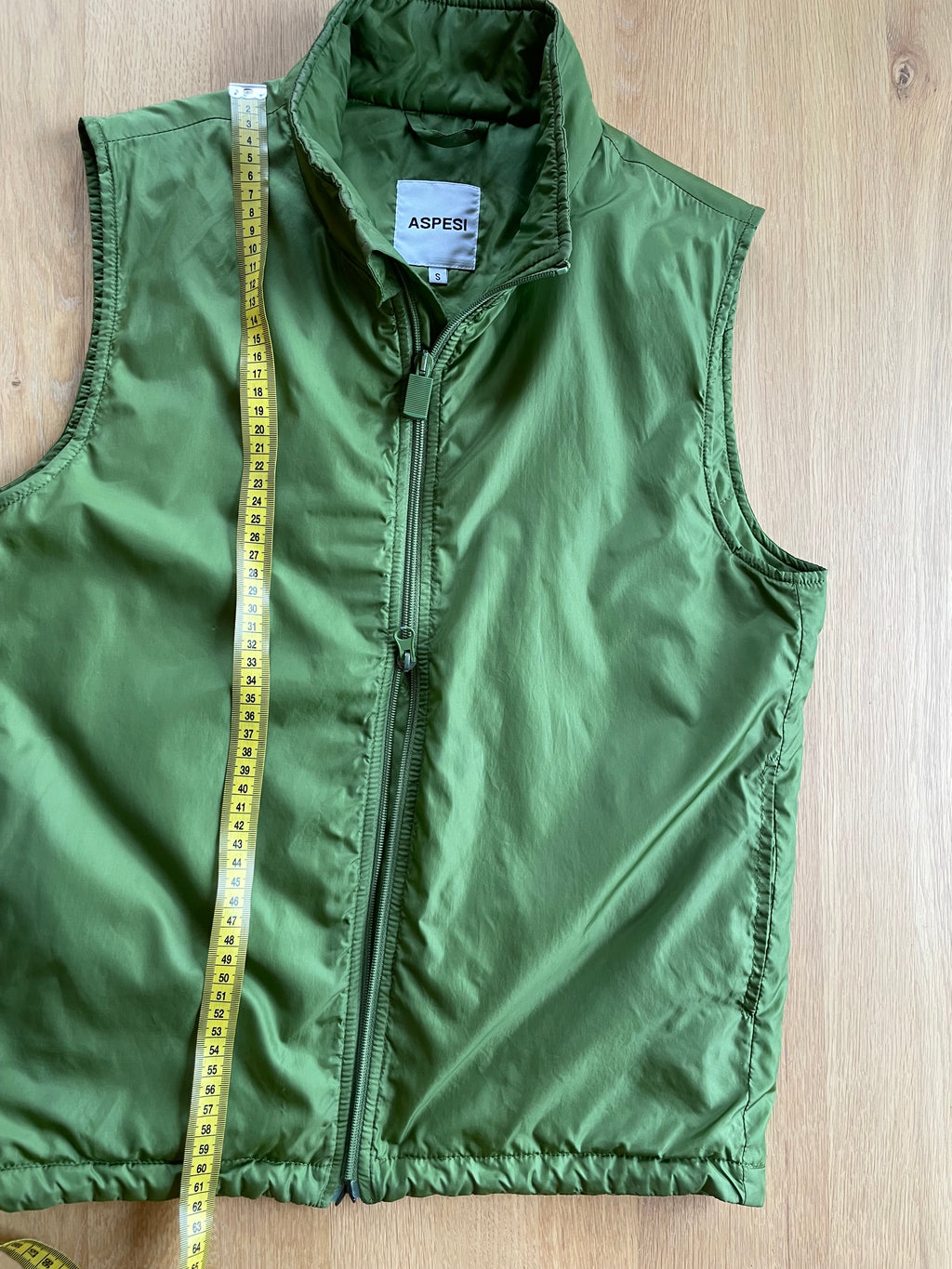 Aspesi Green Vest, size S