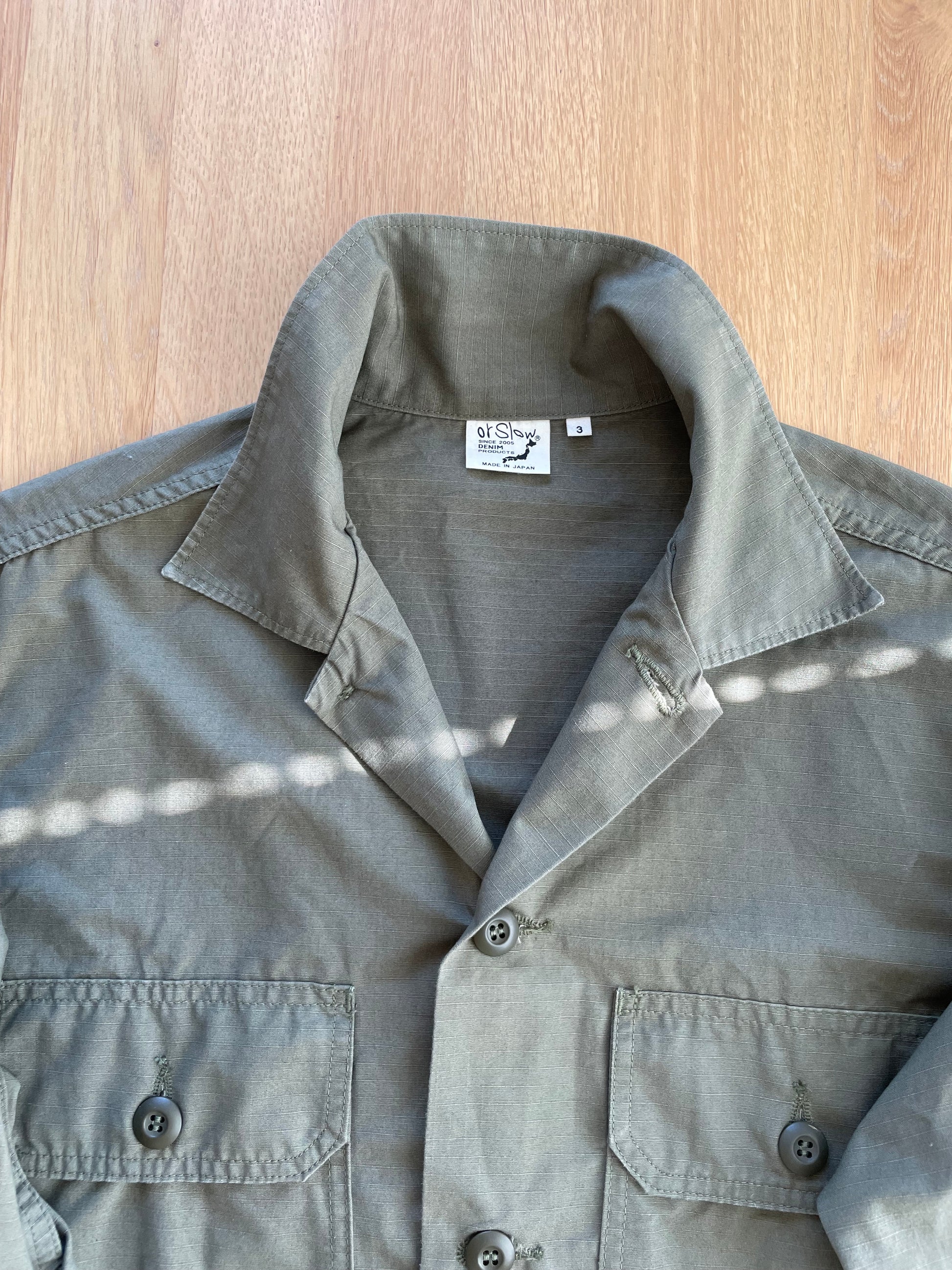 Orslow Fatigue Shirt, size M